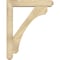 Ekena Millwork Legacy Craftsman Rough Sawn Bracket w/ Offset Brace, Douglas Fir, 6"W x 30"D x 38"H BKT0604X30X38LEC04RDF - alternate 4